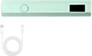 Single Nail UV Light - Rechargeable Small LED Display Pen for Nails | 2 Timers Handheld Glue Dryer, Professional Cordless Lamp for Women