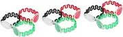 Alipis 3sets Wristband Tags Hang Label Tags Sauna Bracelet Tags Wristband Labels for Gym Lockers Spa Storage 3pcs*3