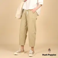 在飛比找momo購物網優惠-【Hush Puppies】女裝 長褲 休閒鬆緊錐形長褲(卡