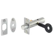 Gainsborough Satin Chrome Door Security Bolt