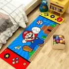 Floor Mat Doormat Area Rug Bedroom Balcony Long Carpet Hallway Super Mario 3D