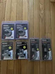 2 OF EACH ASSORTED RIDGID CUTTER: C- STYLE 57008,SWING CUTTER 31622 & CLOSE QTR