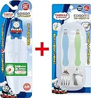 4544742502867 Edison Chopsticks + Fork & Spoon Set, 2 Pieces