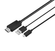 1.8m MHL Micro USB to HDMI Adapter Cable Kit