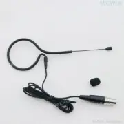 Mx150 Earset Headset Microphone For Shure Wireless BeltPack Mini 4Pin XLR Black