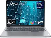 Lenovo ThinkBook 16 G7 16" FHD+ Business Laptop Computer, Intel 16-Core Ultra 7 155H (Beat i7-13705H), Arc Graphics, 32GB DDR5 RAM, 1TB PCIe SSD, WiFi 6E, Backlit Keyboard, Windows 11 Pro, AZ-XUT