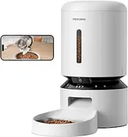 PETLIBRO Automatic Cat Feeder with Camera, 1080p HD Live Monitoring, Remote App Control with 5 GHz Wi-Fi, Two-Way Audio Interaction, AI Motion Detection, Meal Scene Capture, Feeding Log Record