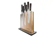 Baccarat Damashiro Emperor Shi Knife Block 7 Piece 23.5X26.7X8.8cm 100% Bamboo