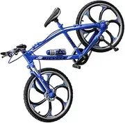 Vaguelly Scale Alloy Bike Model Mini Simulation Toy Miniature Bike Model Kids Toys Arts and Crafts for Kids Kidcraft Playset Figurine Decor Ornaments Bicycle Motorcycle Toy Set Statue Child