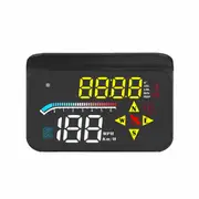 3.5 inch Car HUD Head-up Display OBD2 Plus GPS Universal LED Windshield Speedometer