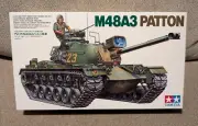 Tamiya 35120 US Army M48A3 Patton Tank 1/35 Scale Plastic Model Kit Factory Seal
