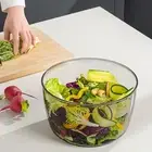 Storage Container Lettuce Spinner Efficient Capacity Salad with Non-slip Base