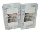 2 SHELL RUMMEL Soft Repose Gray EURO SHAMS SET NWT