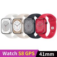 Apple Watch S8 GPS 41mm 鋁金屬錶殼加運動型錶帶