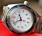 Vostok Komandirskie Diver Mechanical Automatic Winding Wrist Watch 020712
