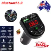 1X Auto Car MP3 Player Bluetooth FM Transmitter USB KFZ SD AUX Freisprechanla AU