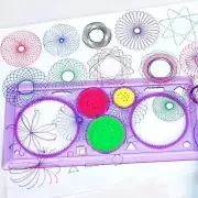 1pc Spirograph Geometric Ruler Stencil Spiral Art Classic Toy Stationery
