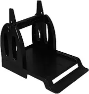 DOITOOL Printer Bracket Packaging Thermal Printer Drink Stand Label Maker Stickers Special Thermal Labels Clear Fan-fold Shipping Labels Holder Pantry Shelf Boxes Holders Lid Black Plastic
