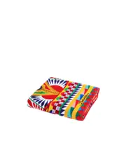 Dolce Gabbana Foulard Printed Terry Bath Towel One size Multicolor