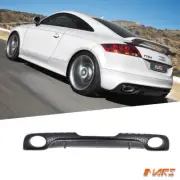 RS-TT Style Rear Bumper Bar Diffuser with Exhaust Tips for AUDI TT 8J MY06-MY14