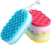 FRCOLOR 3pcs Adults Bath Sponges Exfoliating Shower Foam Body Sponges Exfoliating Soothing Sponges
