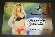 2014 Benchwarmer MARKETA JANSKA Treasure Chest Black Ink Auto PLAYBOY True Blood