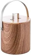 Ice Buckets Stainless Steel Ice Bucket Keep Cool with Lid Bar Commercial Champagne Bucket Beer Chiller Bucket Household Ice Bucket Beer, Drinks and Wine Cooler(Medium)