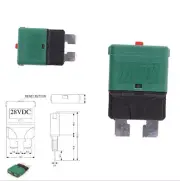 28V Mini Fuse Circuit Breaker for replace Standard automotive blade fuses