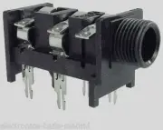 PEAVEY 1/4" 6.35mm STEREO INPUT JACK PC MOUNT TUBE AMP AMPLIFIER