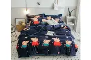 3D Peppa Pig 30254 Bed Pillowcases Quilt Cover Set Bedding Set 3D Duvet cover Pillowcases