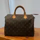 [二手] Louis Vuitton LV 老花字紋 Speedy 30公分波士頓包/手提包/斜背包