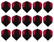 5 New Sets Harrows Sonic X Standard Dart Flights – Ships w/ Tracking - Red