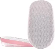 [Generic] Height Increase Heel Pads Height Increasing Insole Height Increasing Shoe Inserts for Women, Heel Cups for Pain (Pink, 1.5CM)