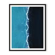 Mirror Framed Wall Art - Black