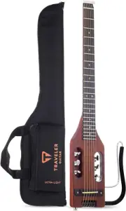 Ultra-Light Guitar for Travel | Portable and Headless Electric Acoustic Guitar |