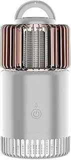 B.ALL 3 in 1 Rechargeable Mosquito & Fly Zapper, Portable Indoor & Outdoor Bug Zapper, Mosquito Killer Electric Lamp, Insect Repellent, Pest Control Trap, Portable Zappers, LED Fly Trap (White)
