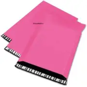 100 10x13 Amaranth PINK Poly Mailers Shipping Envelopes Couture Boutique Bags