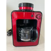 在飛比找蝦皮購物優惠-[日本Siroca] 全自動研磨悶蒸咖啡機—紅色
