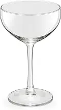 Royal Leerdam Espresso Martini Glass Set of 4, 240 ml Capacity, Clear