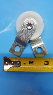 1-3/4" Split Bracket Nylon Baseball Batting Cage Cable System Pulleys ~ QTY 100