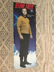 1991 Star Trek Captain Kirk Poster #BL225 -26" x 74"- NOS
