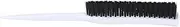 Teasing Hair Brush, 3 Row Nylon Curl Training Hair Brush for Slick Back Hair, Backcombing, Control, Ergonomic Portable Rat Tail Brush for Women Girls Create Volume Hairstyle (Blue)