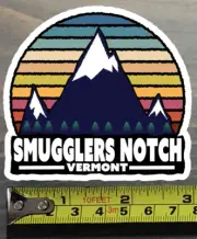 Smugglers Notch Sticker Decal Vermont Ski Snowboard Mountain Killington Jay Peak