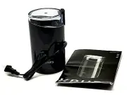 KRUPS F203 Electric Spice and Coffee Grinder Black with Stainless Steel Blades