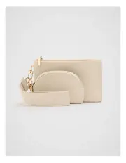 [Seed Heritage] Tech Pouch Set in Oat