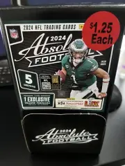 2024 Panini Absolute Football NFL GRAVITY FEED FULL BOX 48 PACKS KABOOM?