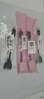 4X New Genuine Dell DisplayPort DP to DVI Video Adapter Connector P/N CN-023NVR