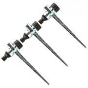 3 Pieces Sprinkler Head Water Drain Stakes Watering Spike for Garden