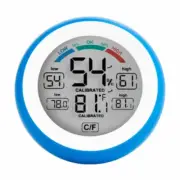 Digital LCD Hygrometer / Thermometer Touchscreen Display Humidity Indoor Blue