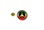 pins pin's flag badge metal lapel hat button biker lion peace rasta on reggae